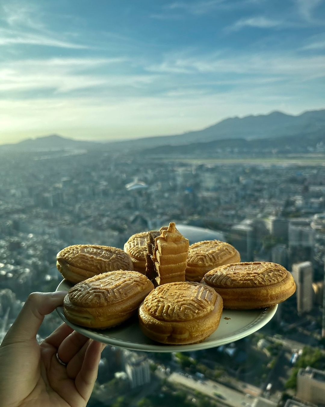 「白水豆花x KADOKADO」聯手登上台北101觀景台。