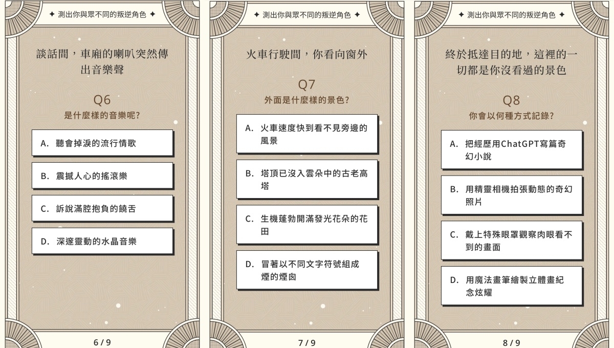 你的叛逆指數心理測驗