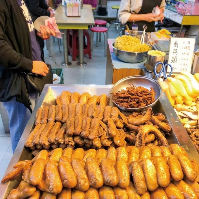饒河夜市阿國滷味