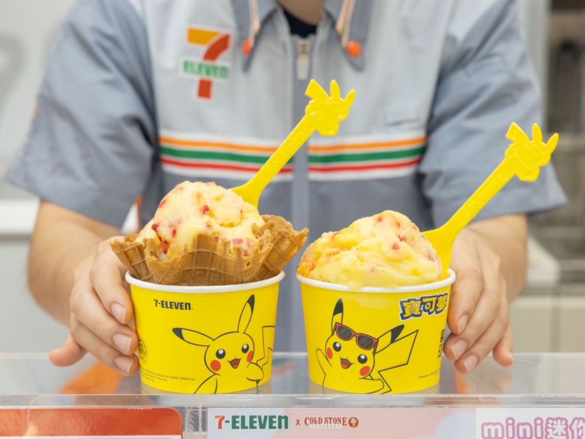 7-11與寶可夢公司聯手推出「夏日芒芒霜淇淋」,讓皮卡丘魅力持續延燒!