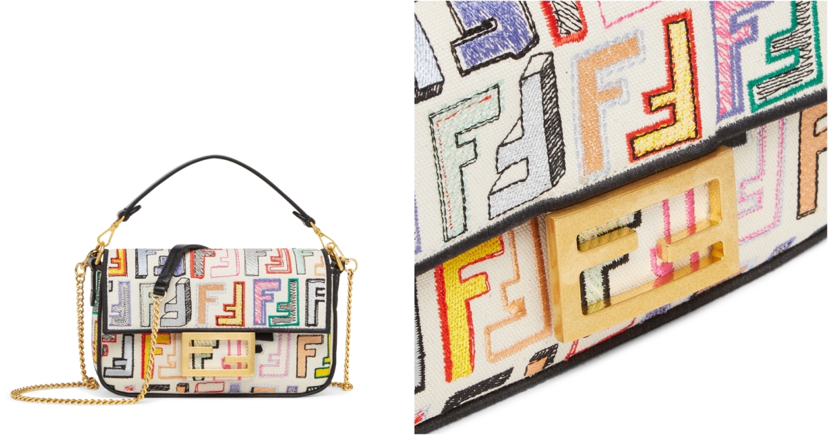 FENDI迷你款式BAGUETTE 中國情人節限量版手袋 NT$ 67000