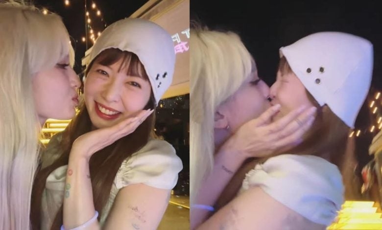 泫雅、SOMI突然接吻,讓粉絲全嚇傻!