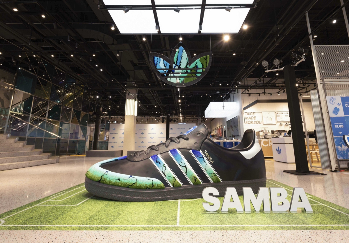adidas Originals與織物藝術家Stella共同創作SAMBA複合式媒材藝術裝置 將於adidas信義品牌概念店限時展出至8月15日(二)