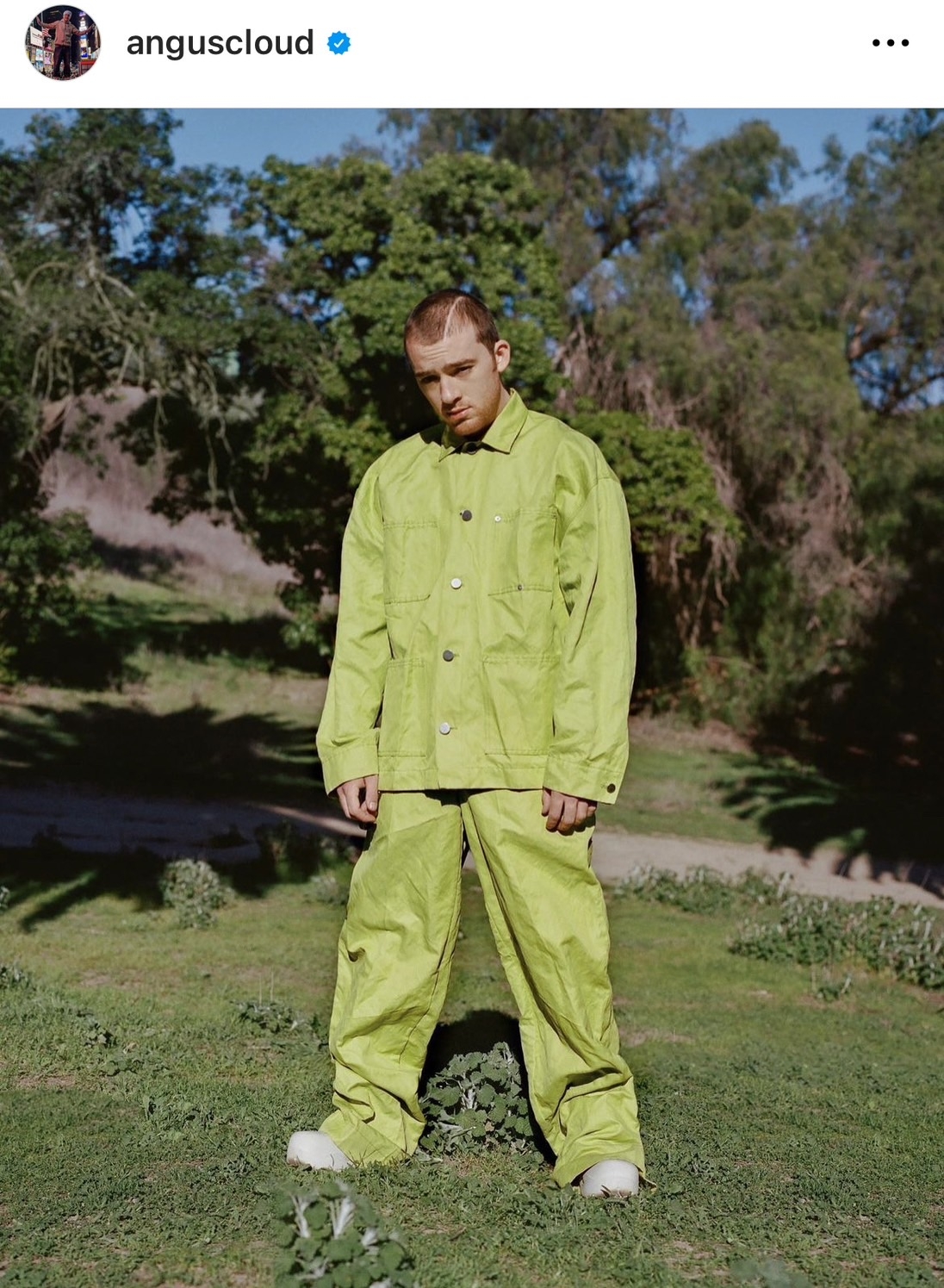 Angus Cloud爆紅後,IG坐擁735.8萬位粉絲