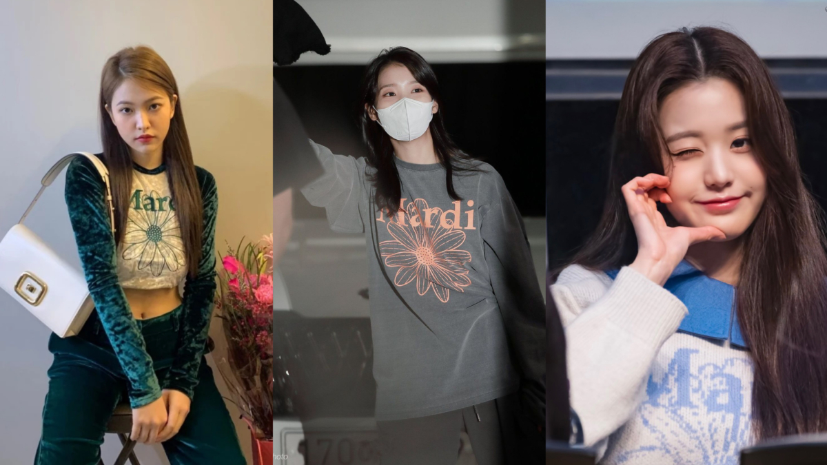 許多名人像是金高銀、IU、IVE的張員瑛、Tiffany還有 Red Velvet 的 Yeri,私服都少不了 Mardi Mercredi 的單品
