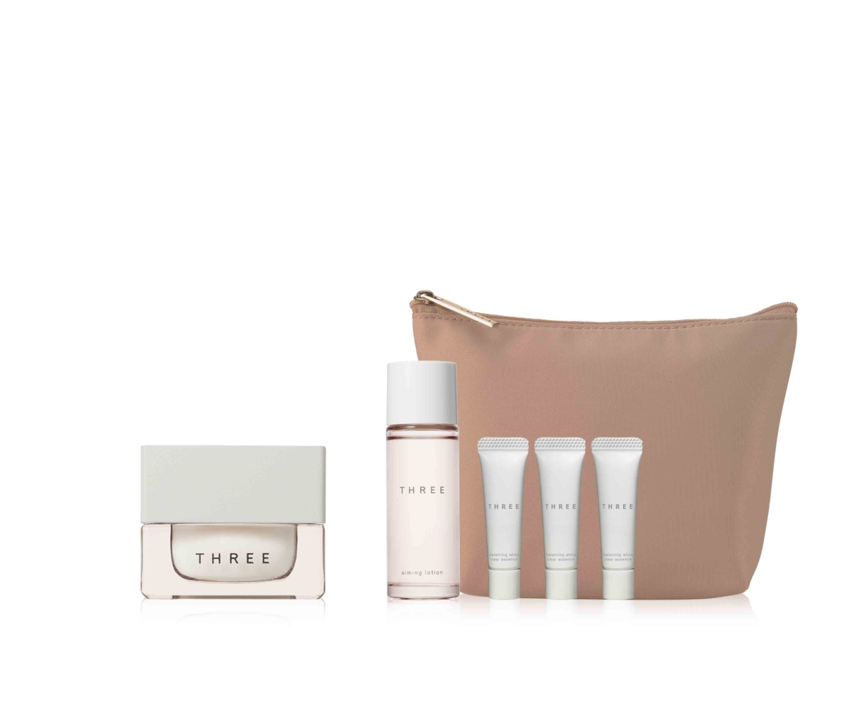 THREE 粉晶玫瑰霜特惠組