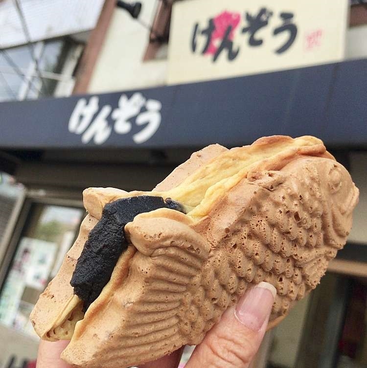 日本最厚鯛魚燒店家けんぞう