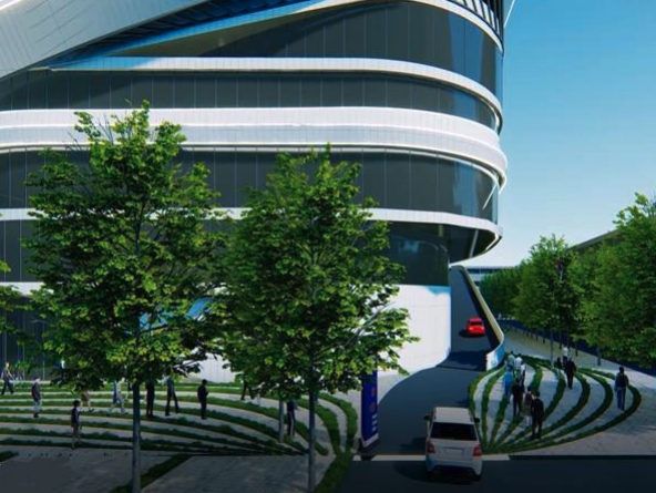 中友百貨彰化店停車位置充裕