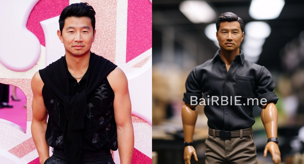 劉思慕的芭比AI有把肌肉畫出來耶！