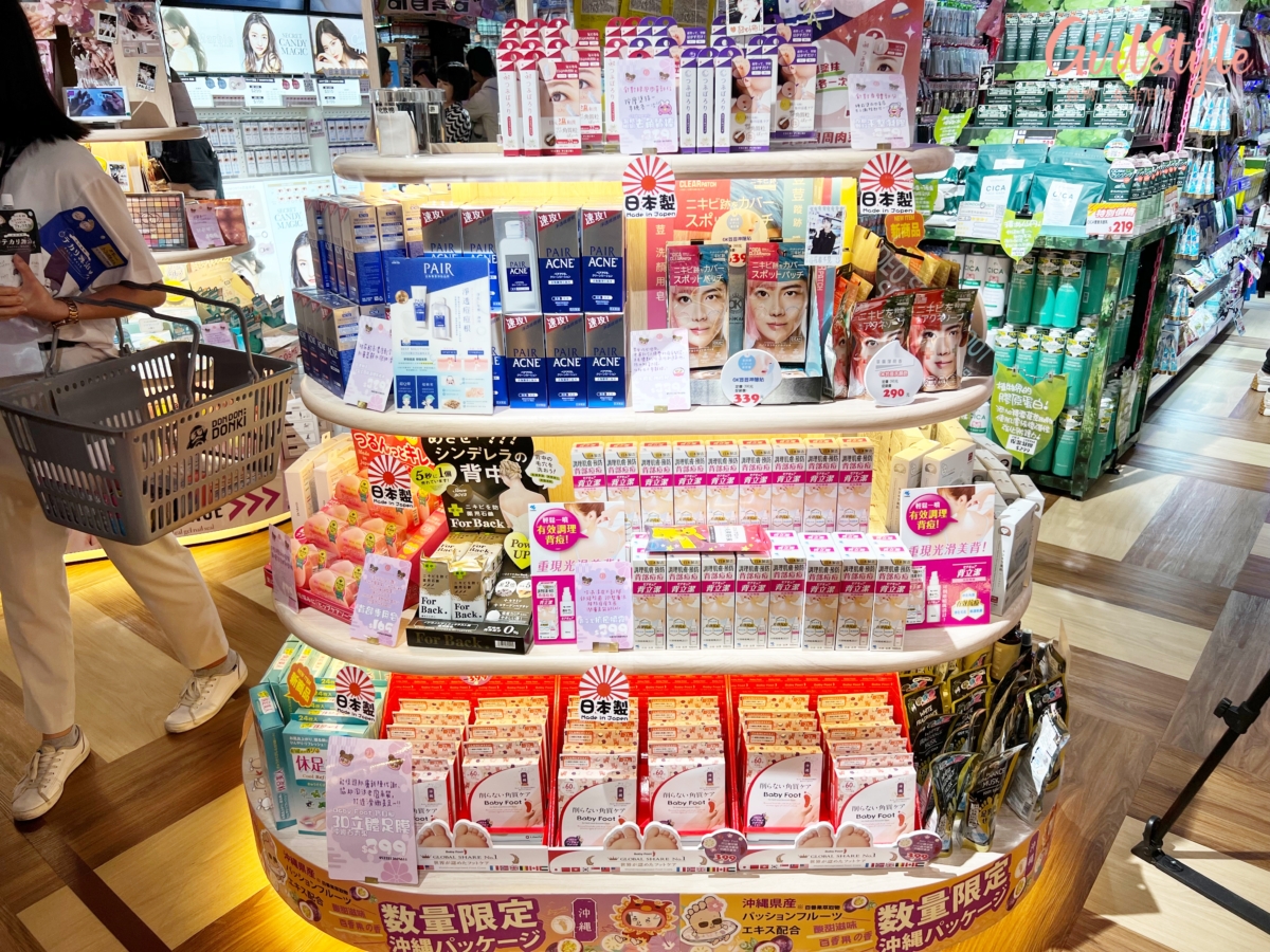 現場還有搶先首賣許多熱門品牌