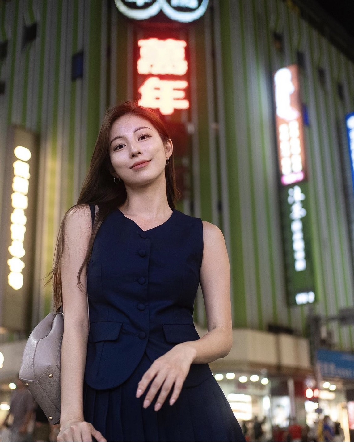 金寶拉在西門町拍攝