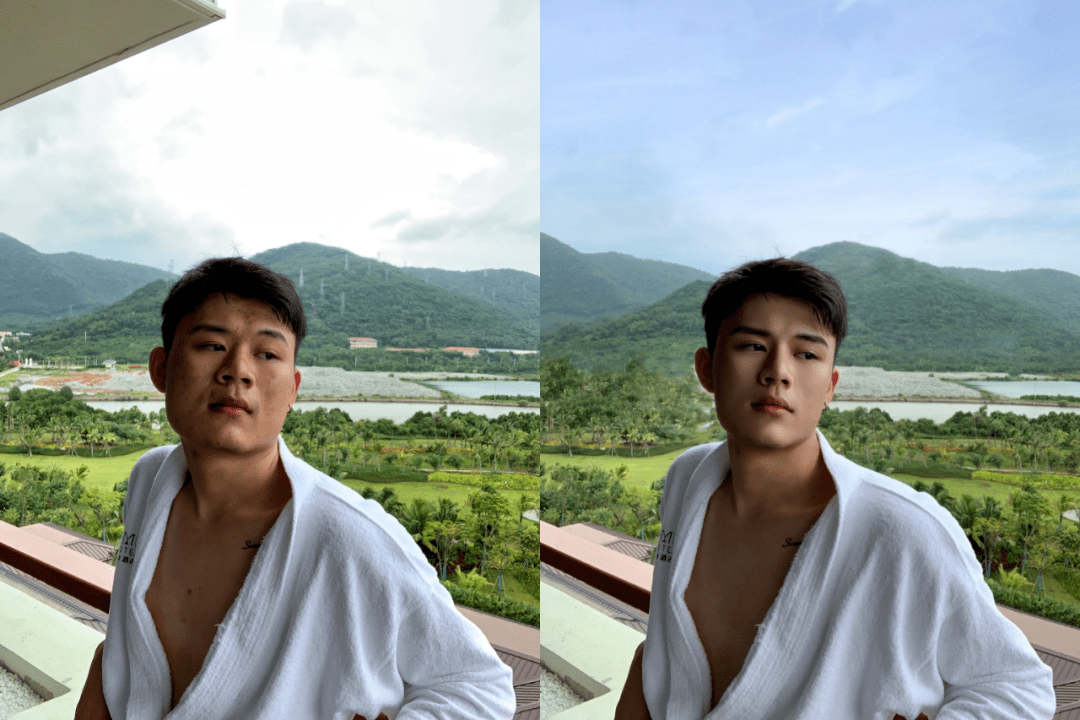 隨便自拍都能夠P出男神感