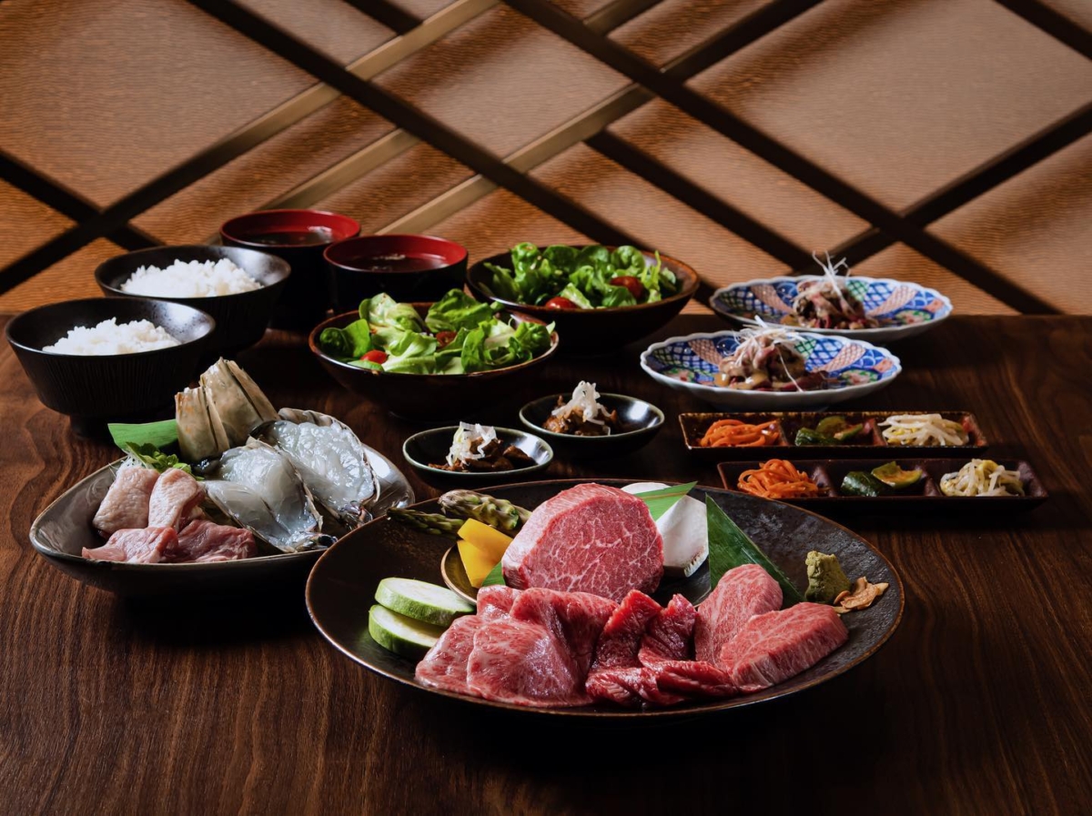 來自日本福岡的「赤身燒肉USHIO」將燒烤走向精緻。