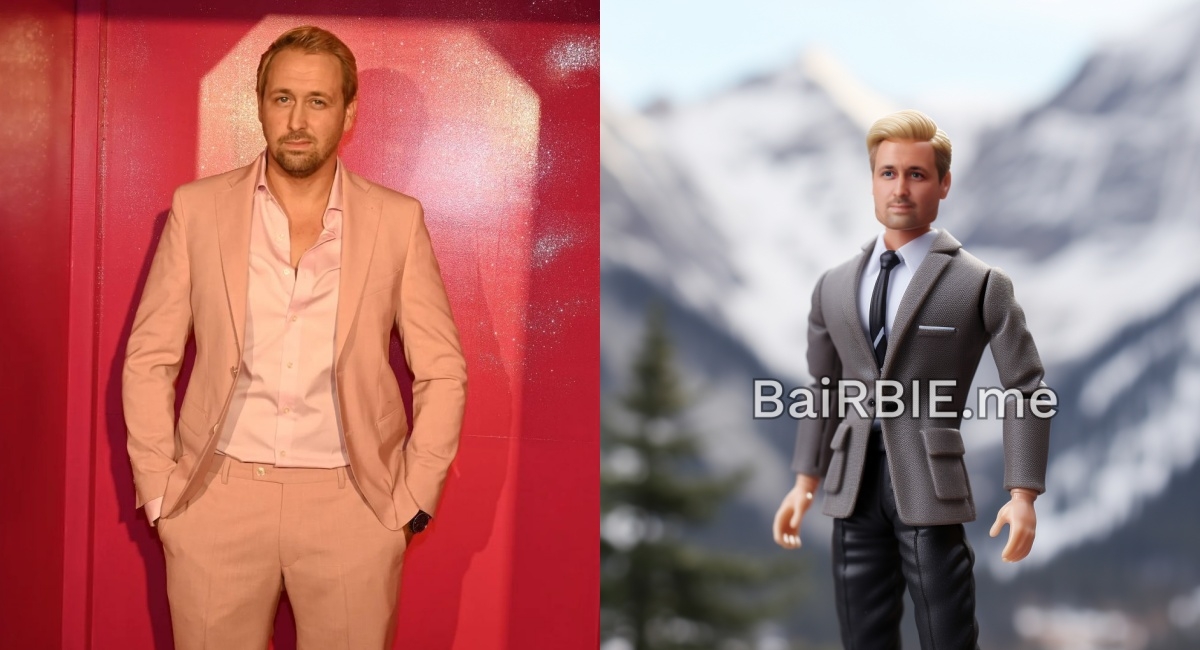 雷恩・葛斯林完全是芭比真人版