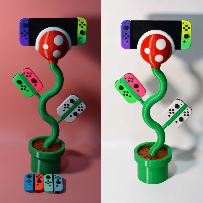 Switch「瑪利歐食人花收納架」