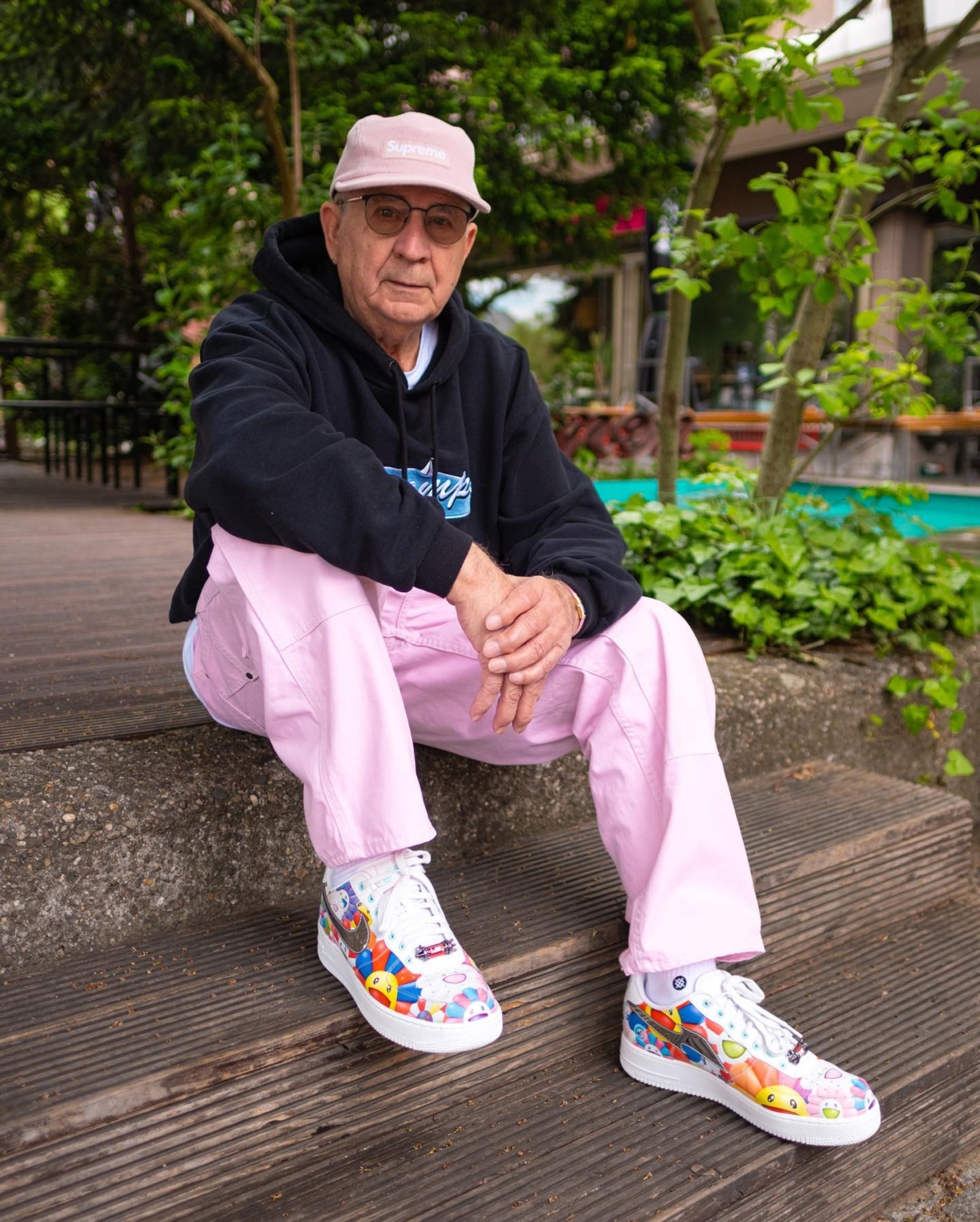 德國爺爺Alojz Abram喜歡挑戰各種大膽配色