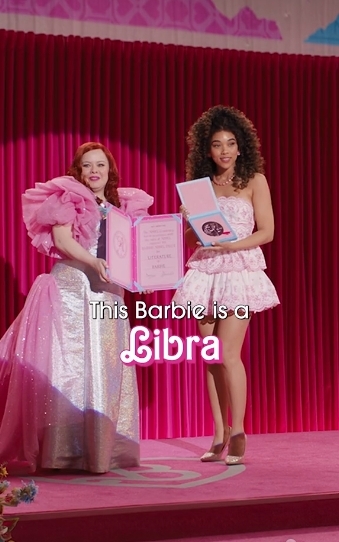 作家芭比是天秤座