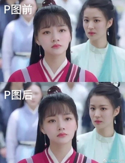 《玉骨遙》任敏被批評顏值不如同戲女星王楚然。