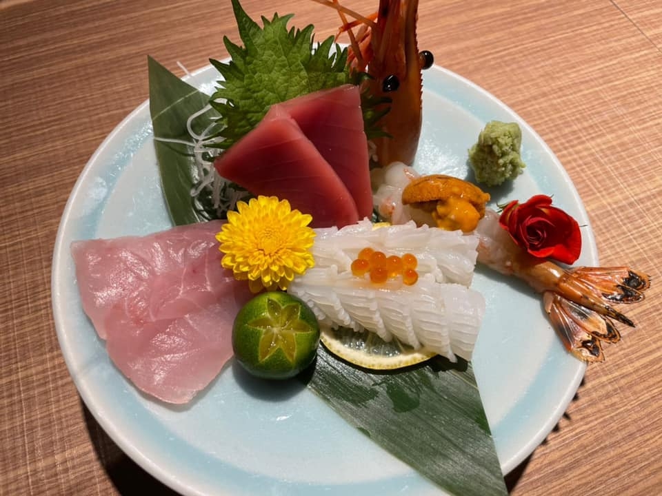 「日本橋玉井」生魚片料理也大受歡迎。