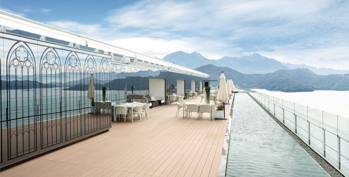 「雲品溫泉酒店」山水美景宛如夢幻天堂。