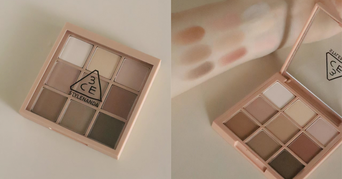 3ce九宮格眼影盤 #玫瑰柔情 SMOOTHER