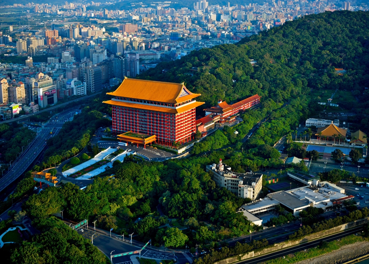 圓山大飯店是老字號的國宴餐廳。