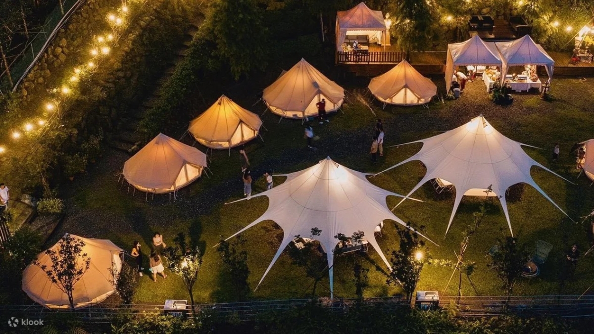 南投山思雲想主打美學露營區