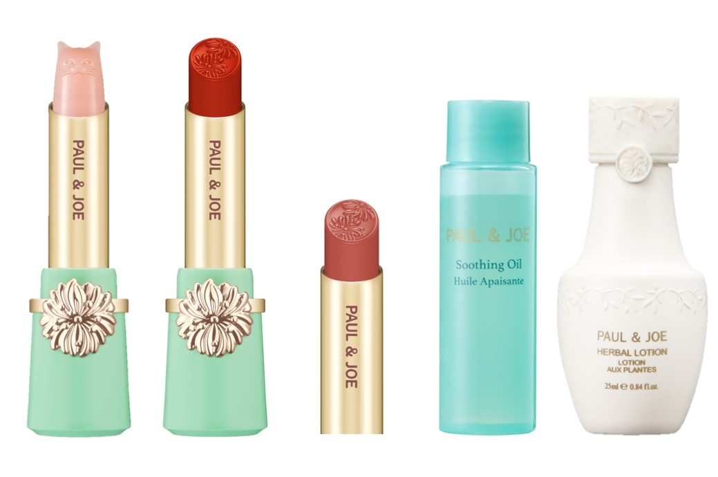 PAUL & JOE 貓咪西洋菊唇膏組