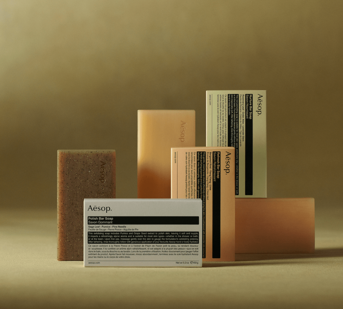 Aesop 香皂 150g，NT$600