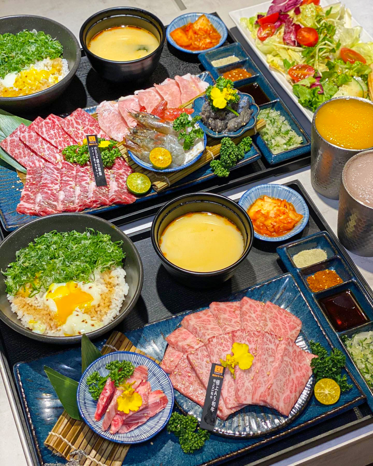 「焼肉スマイル(燒肉 Smile)」嚴選肉品令人垂涎三尺。