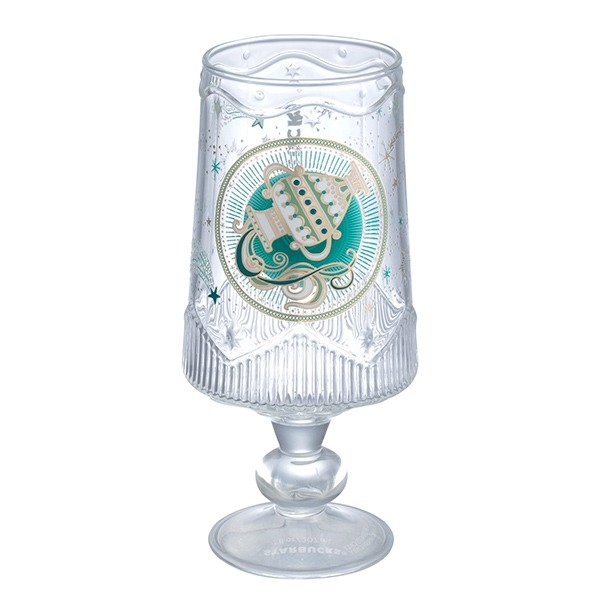 水瓶星座玻璃杯正面