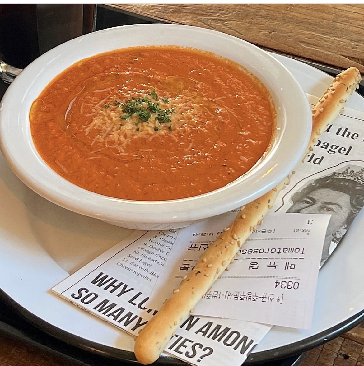 London Bagel Museum濃湯也很美味