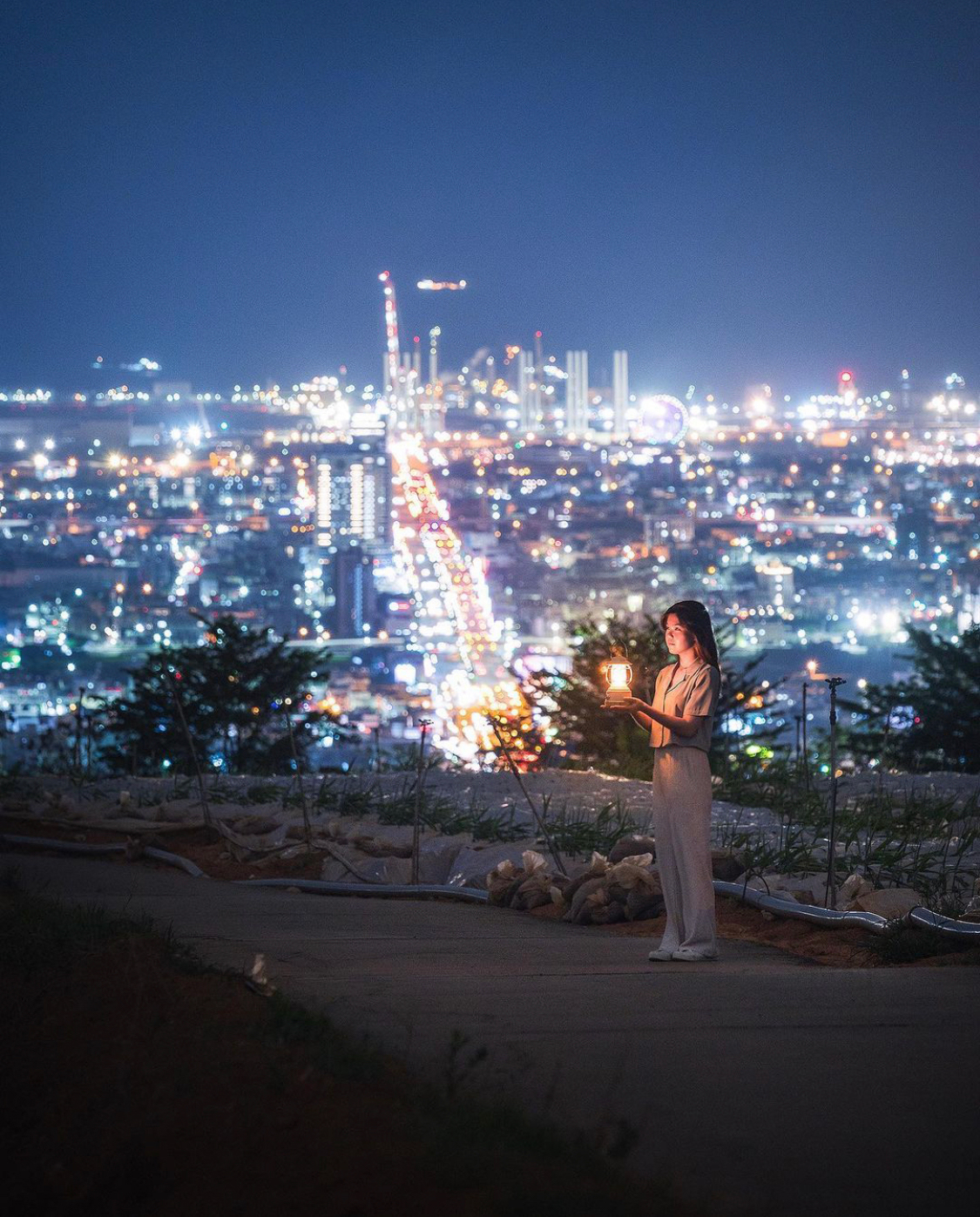 台中月老廟夜景