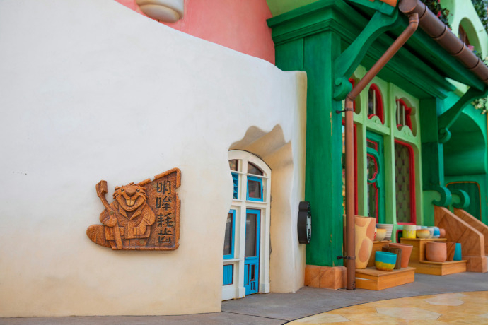 每一個主題園區都有融入在地文化設計