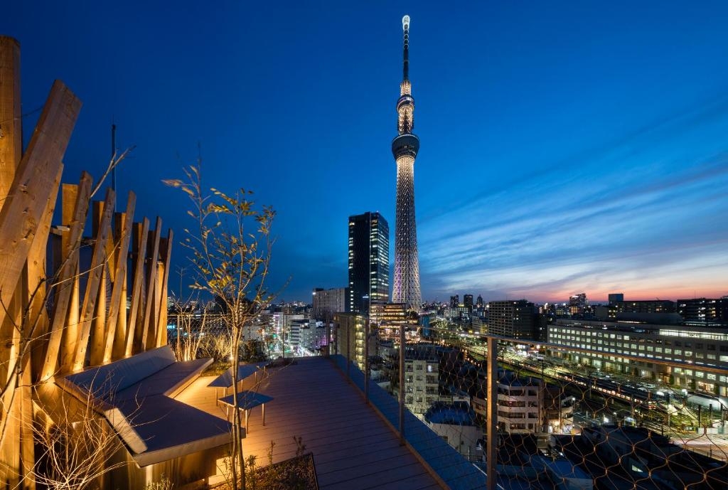 「ONE@Tokyo」是東京晴空塔景觀飯店之一,擁有無敵美景。