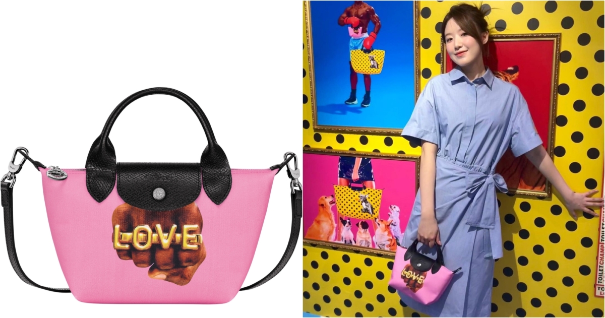 (G)I-DLE舒華出席韓國 LONGCHAMP x TOILETPAPER 聯名系列發表會。