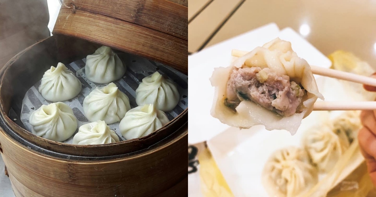 中原夜市御冠園鮮肉湯包