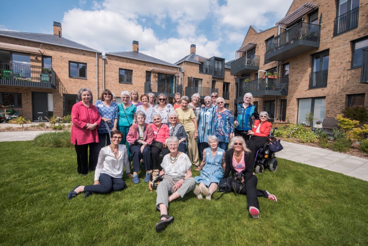 英國唯一的女性養老社區New Ground由50 歲以上女性組成的共同居住社區