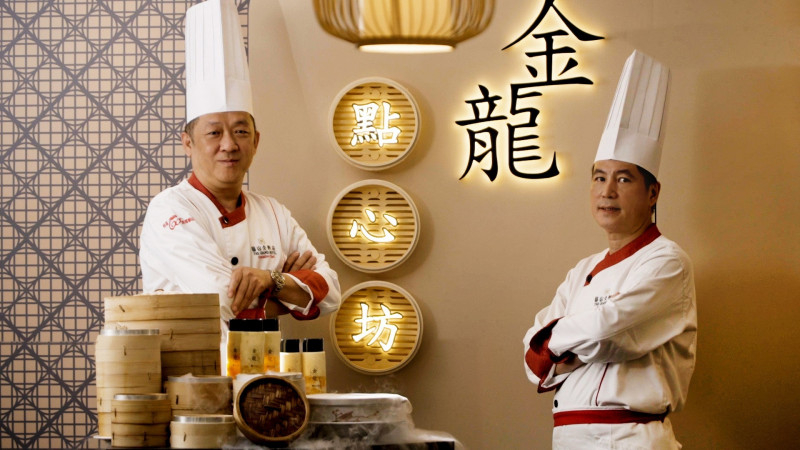 「金龍點心坊」主打外帶,美食直送到家。