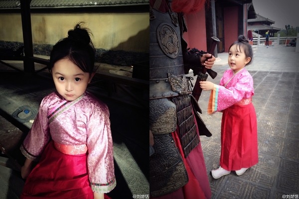 《羋月傳》「小羋月」靈動大眼彷彿會說話，實在太可愛啦！