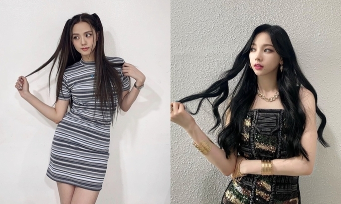 有更多網友認為Karina拍照姿勢並不是Jisoo專屬，兩人相似純屬巧合。