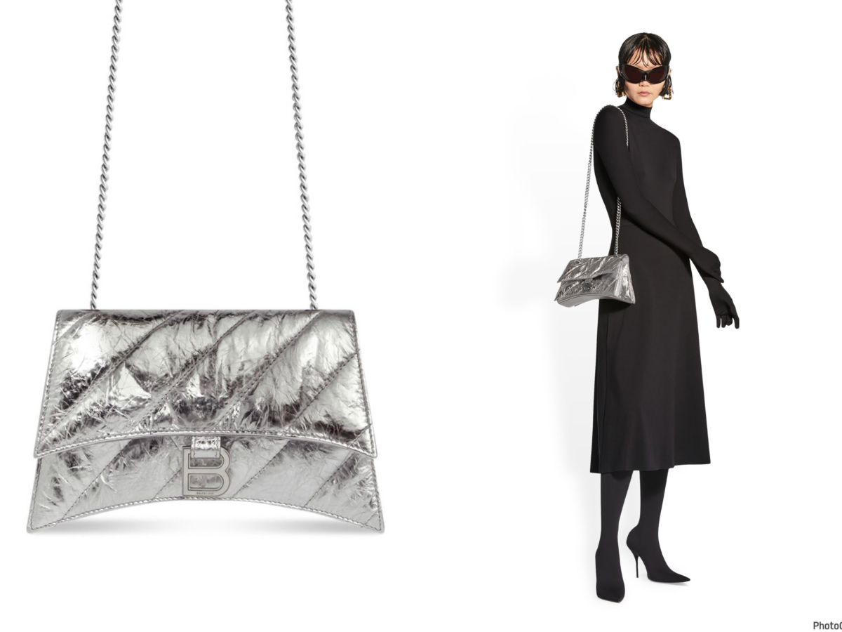 Balenciaga Crush Chain Bag,參考定價 NT$67,700。