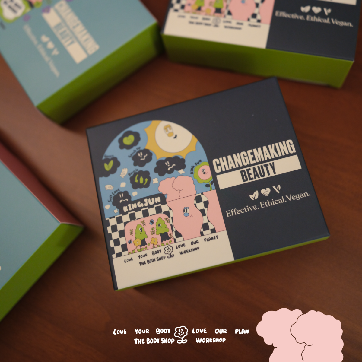 THE BODY SHOP X KINGJUN 聯名限量包裝