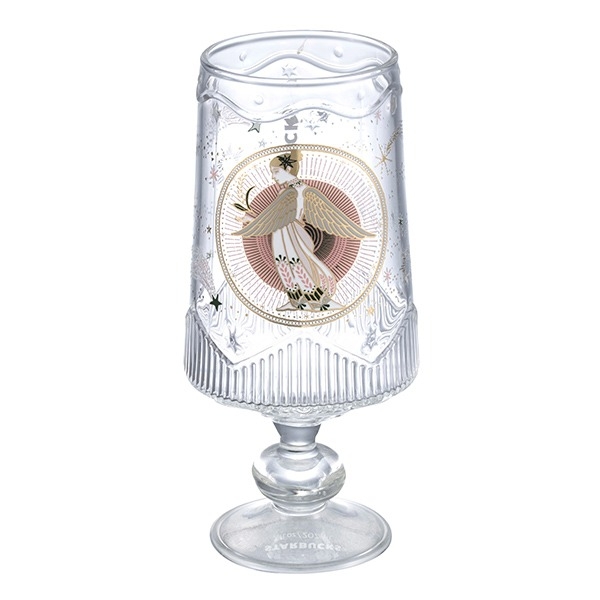 處女座玻璃杯正面