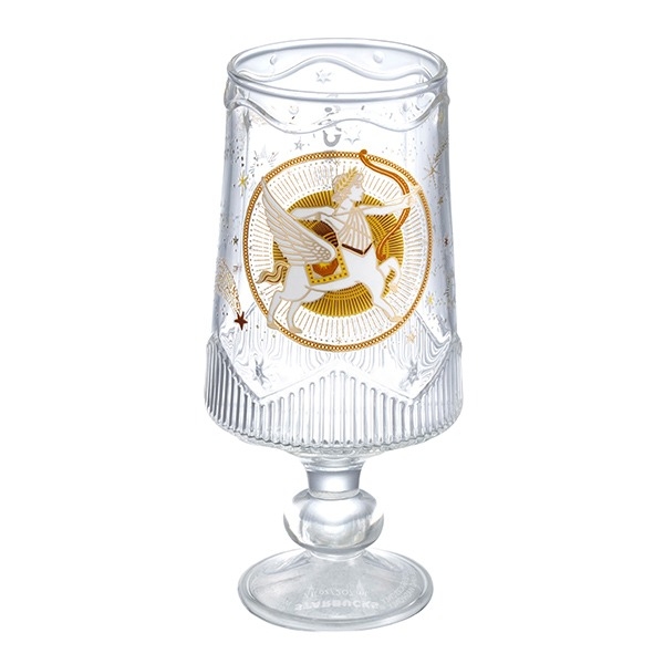 射手星座玻璃杯正面