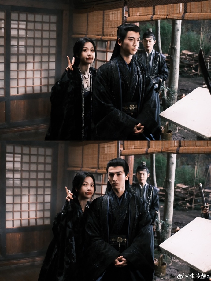 虞書欣、張凌赫在《雲之羽》當中上演揪心虐戀。