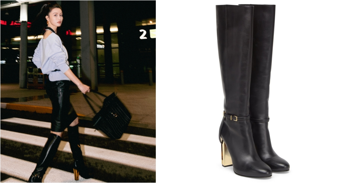 FENDI 金屬高跟靴,NT$71,000