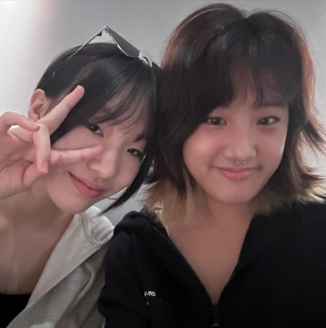 梧桐妹、Elly驚喜同框。
