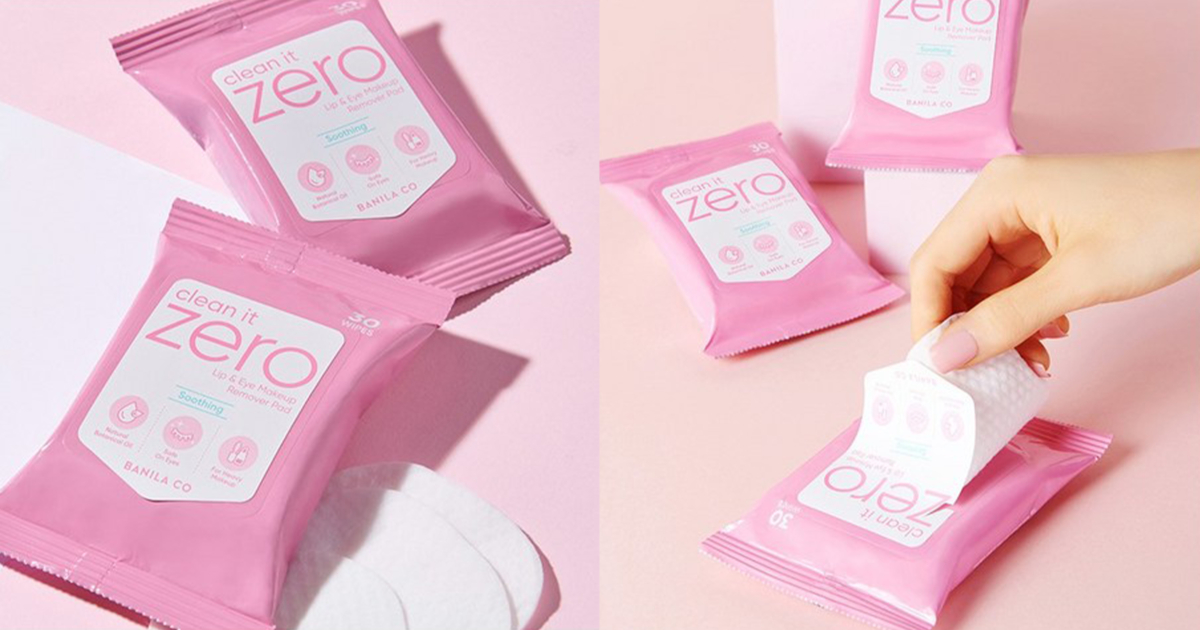 Banila Co.舒緩眼唇卸妝墊 