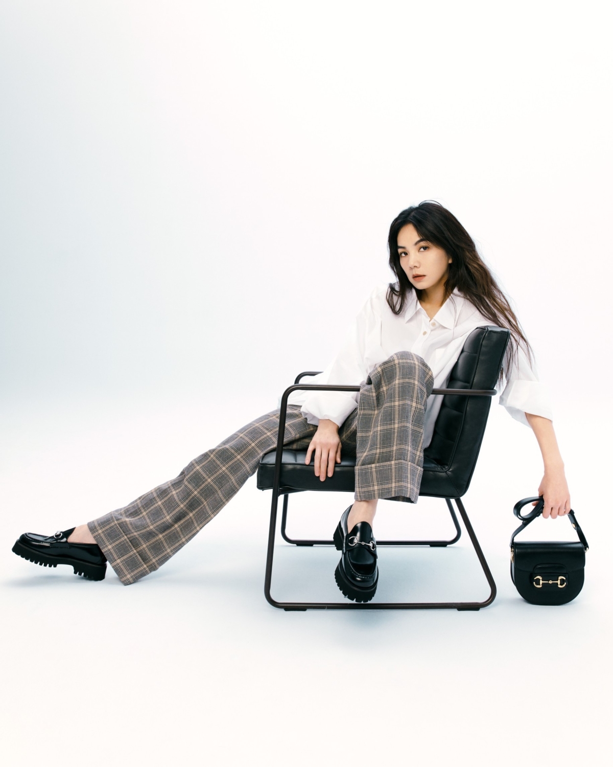 ELLA 演繹Gucci 秋冬簡約摩登穿搭